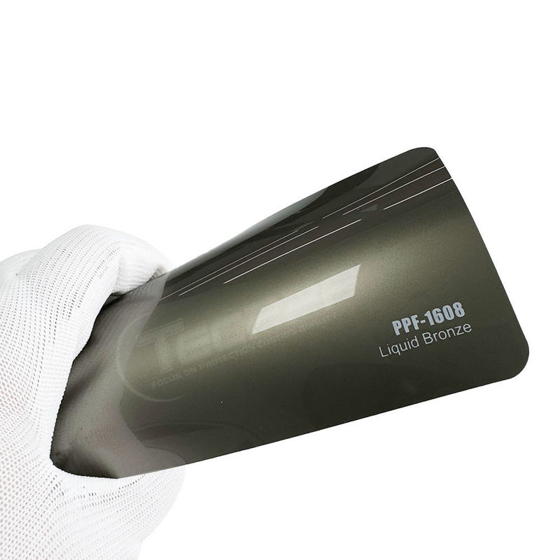8mil Liquid Bronze Color Change Paint Protection Film dengan Heat Healing dan Polymer Hydrophobic Layer