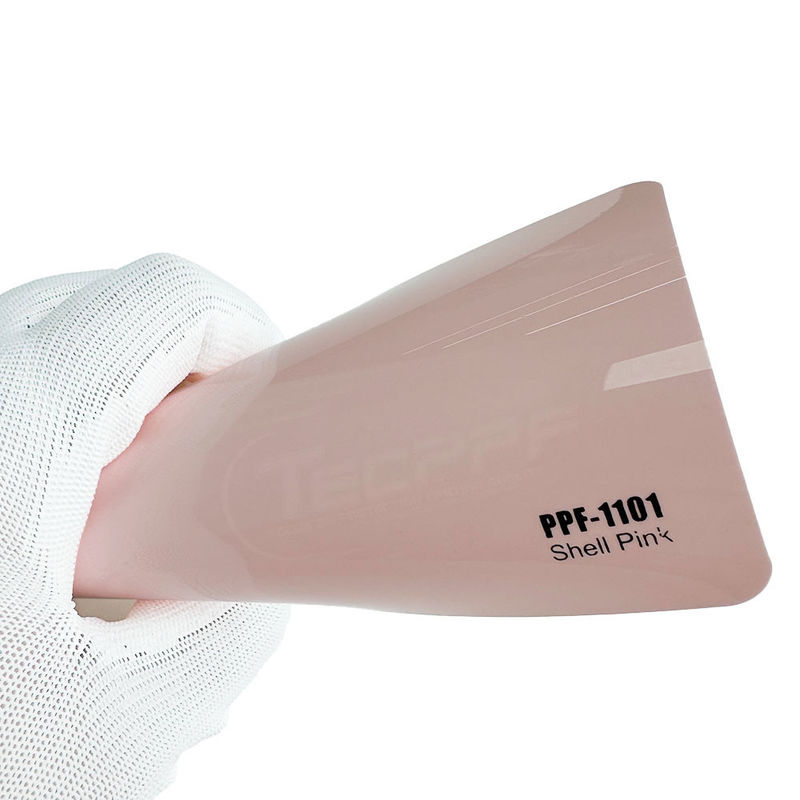 Shell Pink 8mil Warna Perubahan Cat Pelindung Film 1.52x16m / 60inchx53ft dengan Lem Ashland
