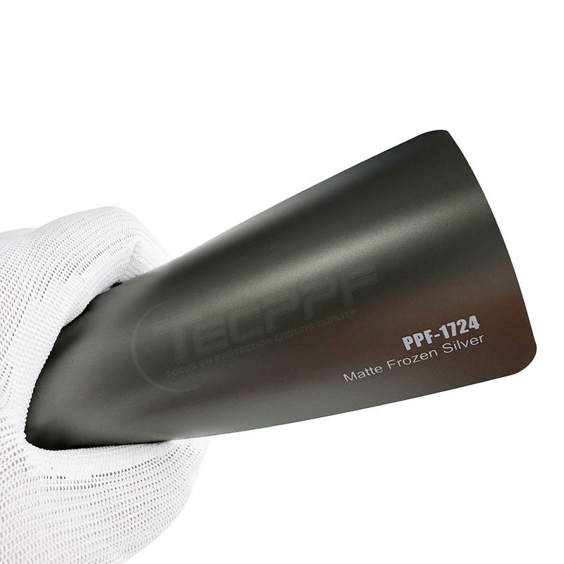 8mil Matte Frozen Silver Color Heat Healing TPU Lubrizol Perubahan Warna Cat Pelindung Film