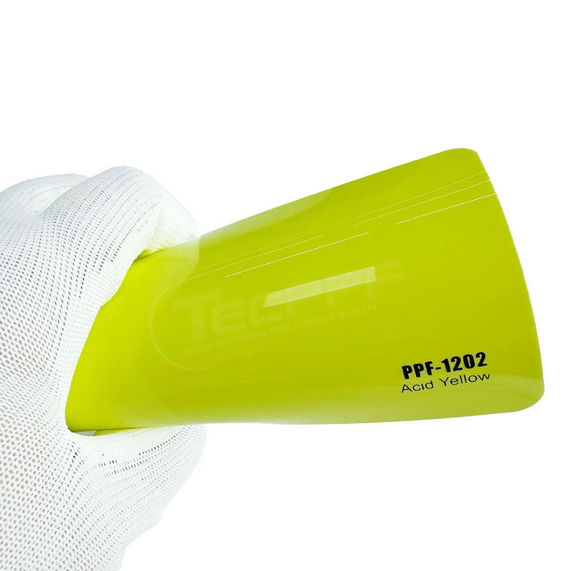 Asam Kuning Warna Ppf 8mil Ketebalan Ashland Lem Panas Penyembuhan Lem