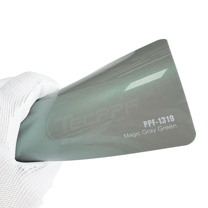 8mil Magic Gray Green Warna Cat Pelindung Film Heat Healing
