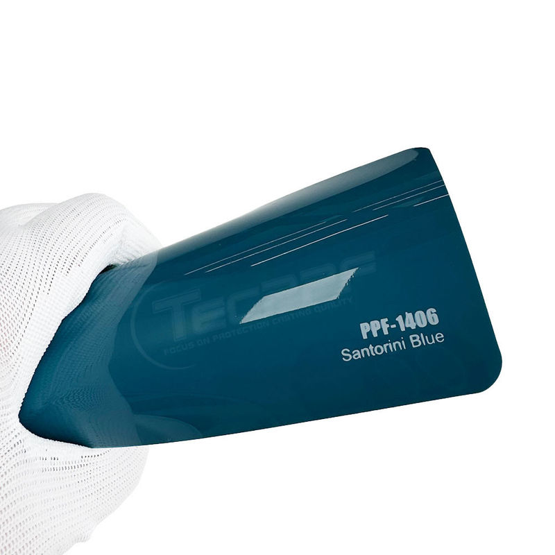 PPF-1406 Santorini Blue Color Paint Protection Film Ramah lingkungan