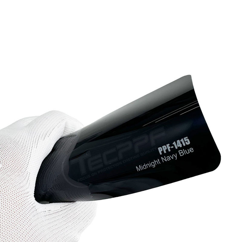 PPF-1415 Midnight Navy Blue Warna Pelindung Cat Film Mudah Untuk Menerapkan
