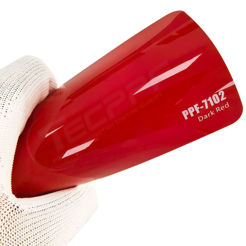 PPF-7102 Film Pelindung Cat Merah Gelap Untuk Goresan Mobil