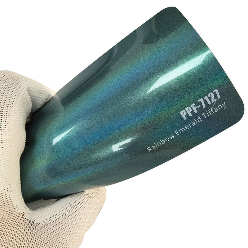 PPF-7127 Pelindung Cat Pelindung Pelangi Emerald Biru Untuk Goresan Mobil