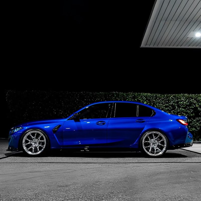 PPF-7136 Super Chrome Nile Blue Color Paint Protection Film Untuk Goresan Mobil