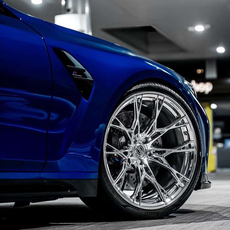 PPF-7136 Super Chrome Nile Blue Color Paint Protection Film Untuk Goresan Mobil
