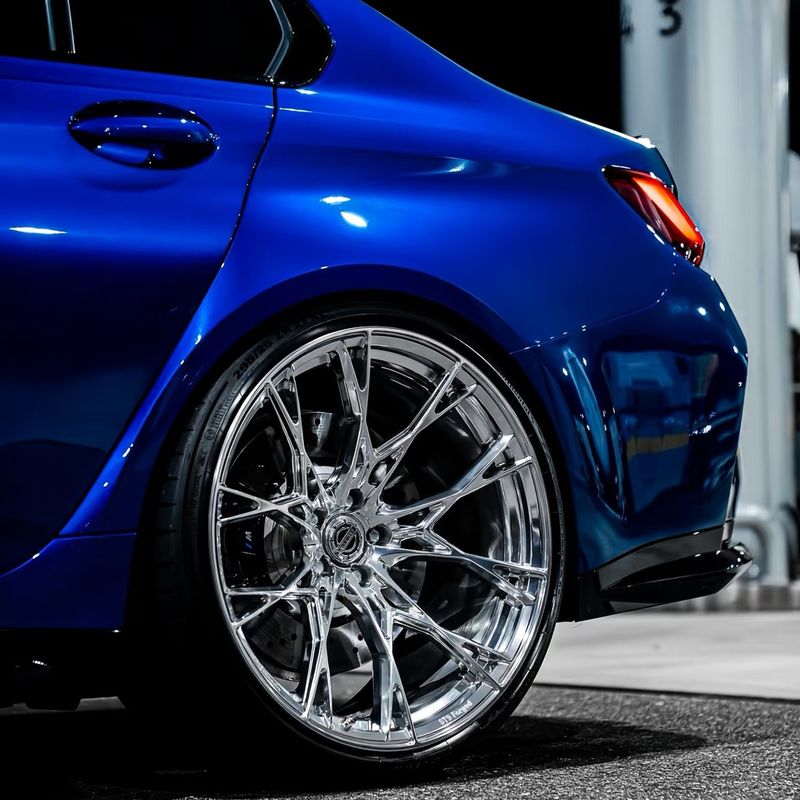 PPF-7136 Super Chrome Nile Blue Color Paint Protection Film Untuk Goresan Mobil