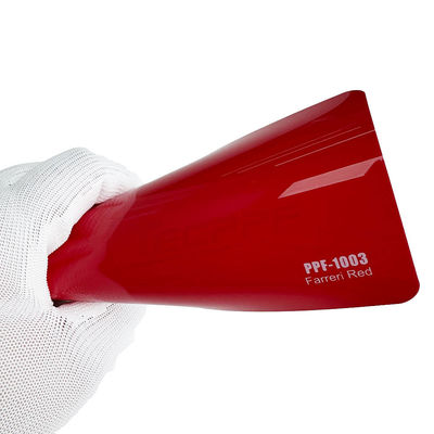 PPF-1003 Farreri Warna Merah, 8mil Warna Perubahan Cat Pelindung Film