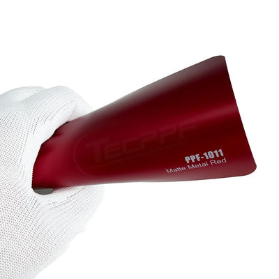 PPF-1011 Matte Metal Red Color 8mil Warna Perubahan Cat Pelindung Film