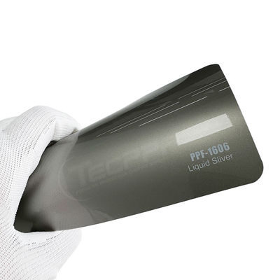 Polymeric Hydrophobic Layer Liquid Silver Color 8mil Warna Perubahan Cat Pelindung Film