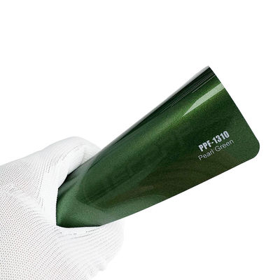 1.52x16m Cahaya Mutiara Hijau Perubahan Warna Cat Pelindung Film Dengan Ketebalan 8mil