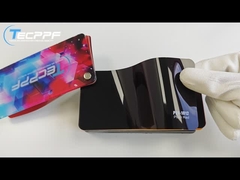 PPF-1012 Plum Red Color, 8mil Warna Perubahan Cat Pelindung Film