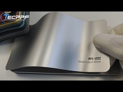 PPF-1722 Matte Liquid Silver Color, 8mil Warna Perubahan Cat Pelindung Film