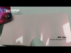 PPF-1108 Gentle Royalty Pink Color, 8mil Warna Perubahan Cat Pelindung Film