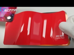 PPF-1003 Farreri Warna Merah, 8mil Warna Perubahan Cat Pelindung Film