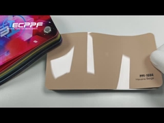 PPF-1604 Havana Warna Beige, 8mil Warna Perubahan Cat Pelindung Film